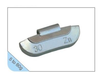 중국 5grammes - 60grammes를 가진 합금 바퀴 균형을 잡는 무게를 아연으로 입히십시오 판매용
