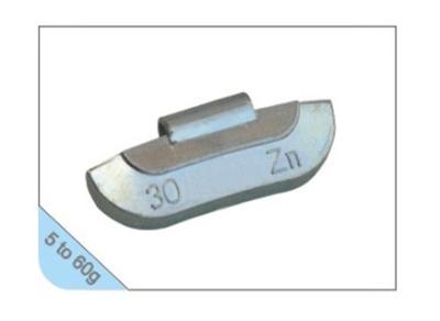 중국 Zn 합금 바퀴 균형을 잡는 무게 5개 그램 - 자동차를 위한 60 그램 판매용