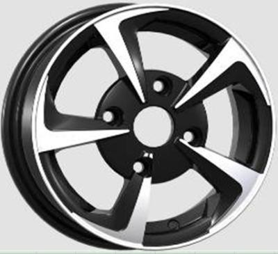 China Automobile 12 Inch Alloy Wheels 12X4.5 4/5 Hole With Machine Cut Face 957 for sale