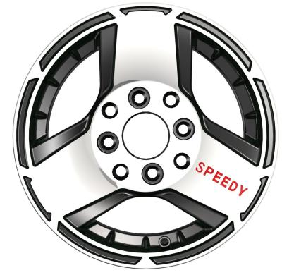 China Chrome 12 Inch Alloy Wheels ET 25 - 35, Full Painted Car Alloys Wheels 819 for sale