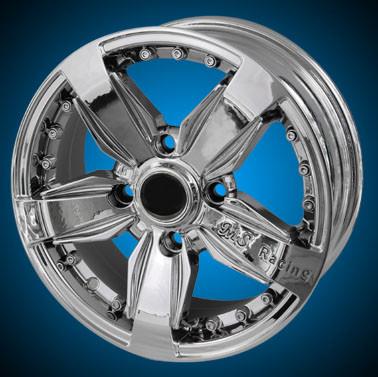 China 4 Hole 12 Inch Full Painted Alloy Wheels 12X5.0 CB 67.1 for sale