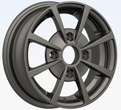 China High Performance Black 12 Inch Alloy Chrome Wheels, Car Wheel Rim for sale