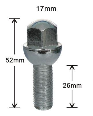 China De Legering met grote trekspanning rijdt Boutenhardware 12*1.5 Te koop