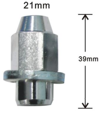 Chine Écrou 39mm de roue d'alliage de voiture à vendre