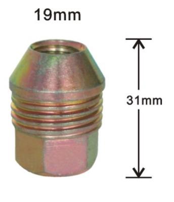 중국 차 합금 바퀴 견과 31mm 판매용