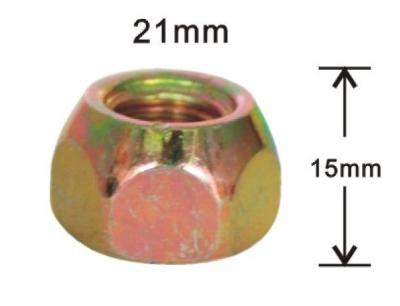 중국 차 합금 바퀴 견과 15mm * 21mm 판매용