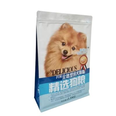 China Safety Stand Up Pet Food Zipper Pouch Packaging Bag For Dog Treat for sale