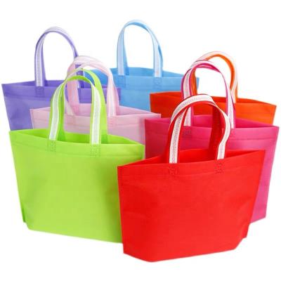 China Recyclable High Quality Promotional Custom Shopping Non Woven Bag With Printing Logo for sale