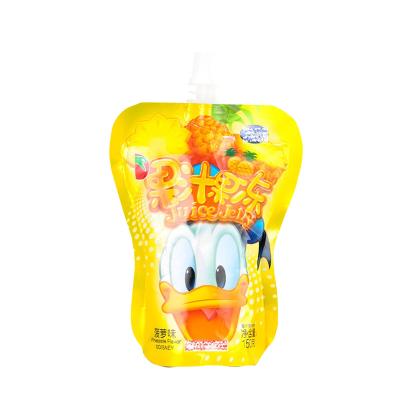 China Moisture Proof Reusable Liquid Drink Stand Up Pouch With Spout Spout for sale