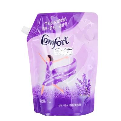 China Shock Resistance Wholesale Price Stand Up Pouch For Liquid Laundry Detergent for sale