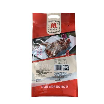 China Safety Food Grade Sauce Translucent Duck Outer Packaging Bag for sale