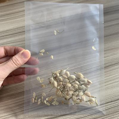 China Food Grade Custom 3 Aseptic Sides Sealing Food Dry Vacuum Bag for sale