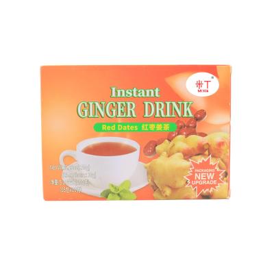 China Ginger Tea Private Label Healthy Honey Original Jujube Ginger Soluble Tea Natural Tea Broken Tea Bags for sale