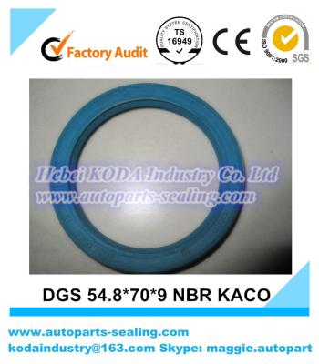 China KACO  DGS 54.8*70*9  NBR  Crankshaft  Oil Seal  for Mercedes-Benz / Blue / Made in Germany for sale