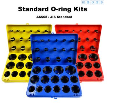 China o-ring / o-ring box / o-ring kit / Silicone / red / black / for sale