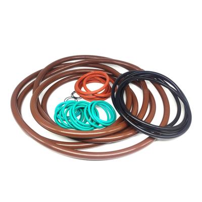 China Customized Colors O ring Wear Resistance Oring Industrial NBR FKM FPM EPDM PTFE PU Silicon Durable O ring Sealing Ring for sale