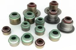 China Custom Sizes Engine Valve Oil Seals FKM NBR  FPM Material Green Brown Color Valve Stem Seal Corteco OE 19036100 CFW for sale