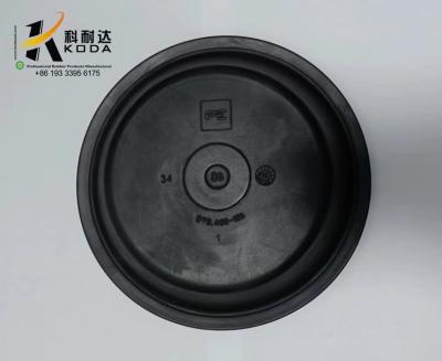 China NR Natural rubber T30 Black Color Oil Resistant Rubber Doaphragm OEM Customized Rubber Diaphragm for sale