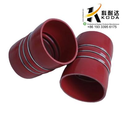 China 4308-1170242 Kamaz Silicone Rubber Hose Red color 4308-1170242 / KAMAZ Heavy truck for sale