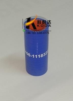 China 7406-1118320-01 Kamaz Heavy Truck Silicone Rubber Hose Blue color 7406-1118320-01 D22×70 / KAMAZ Heavy Truck for sale