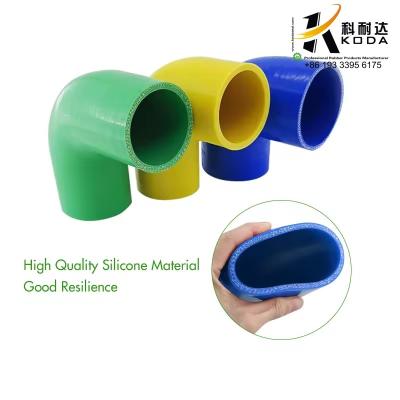 China E60 500-1303010-01 Kamaz Heavy Truck Silicone Rubber Hose Blue color E60 500-1303010-01 / KAMAZ Heavy Truck for sale