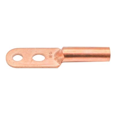 China Good Electrical Conductivity Copper Barrel Crimp Cable Long Terminal Hooks for sale