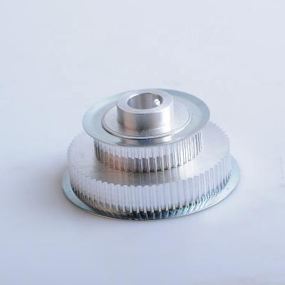 China s5m s2m belt pulley assembly aluminum synchro pulley hotels timing pulley manufacturer for sale