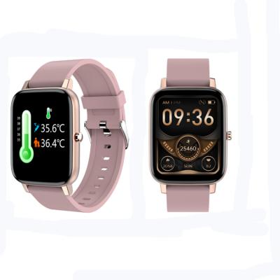 China MP3 Playback Low Price Good Quality Fitness Tracker Body Temperature Smart Wristband Watch for sale