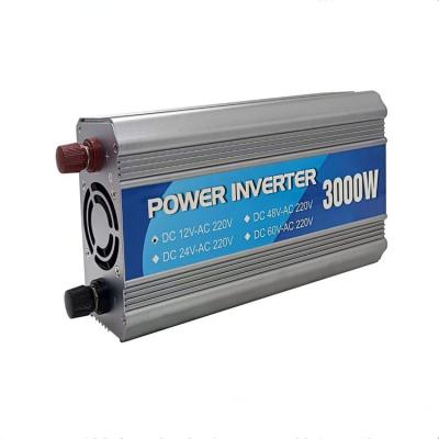 China Wholesale 12v 24V dc to ac 220v 3000w power repair sine wave inverter 370*200*90mm for sale