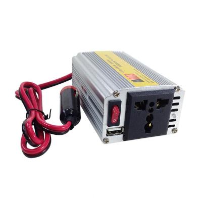 China Wholesale Aluminum Shell DC 12V to Vehicle Mounted Inverter Car Power Inverter AC 220V 200w Cigarette Lighter Outlet for sale