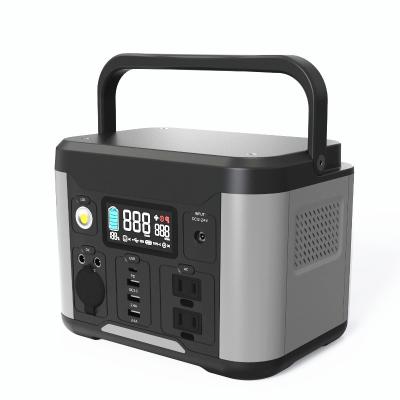 China AC300W-PD60W Solar Power System Sine Wave Power Supply AC300W-PD60W 3 Port USB QC3.0 Pure Home Portable Outdoor Mobile Fast Charging Station for sale