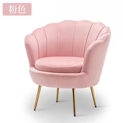 China Modern Luxury Disassembly And Assembly Living Room Furniture Velvet Lazy Sofa Chairs Set for sale