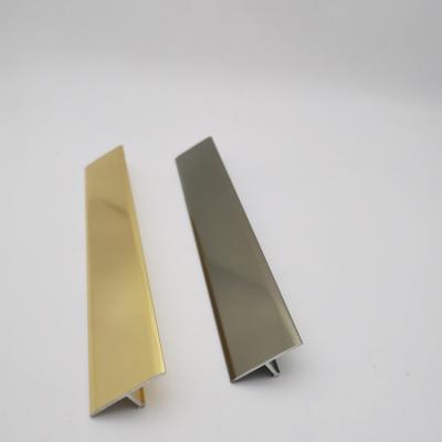 China Modern Aluminum Tile Trim Accessories , Aluminum Metal Tile Corner Trim for sale