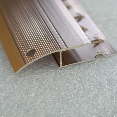 China Modern Carpet To Tile Aluminum Threshold Mat Transition Strips for sale