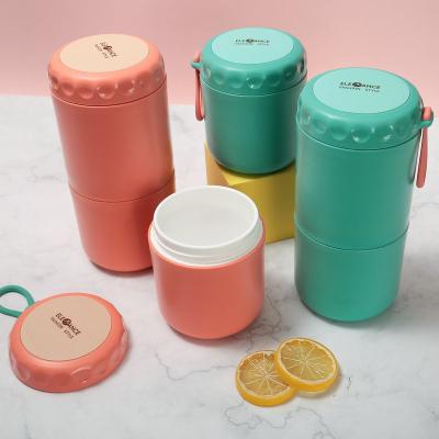 China Wholesale Freshness Preservation Insulated Thermal Portable Soup Cups Double Layer Sealed Mug High Quality Soup Cups for sale