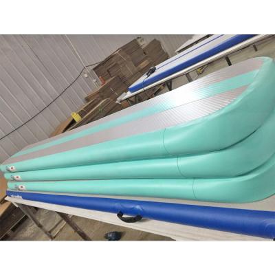 China 3x0.4x0.1m Gymnastic Air AirBeam Inflatable Beam 3X0.4X0.1M Green Bar In Good Balance Condition for sale