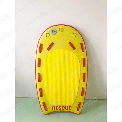 China Wholesale Unisex Inflatable Wake Board Jet Ski Sled Body Lifeguard Rescue Board 168x99x10cm for sale