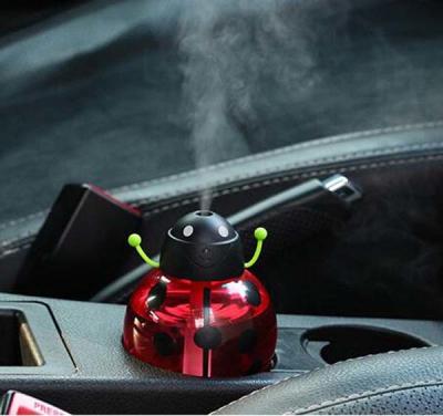 China Mini USB Powered Home Car Desktop Beatles Aroma Humidifier With Night Light for sale