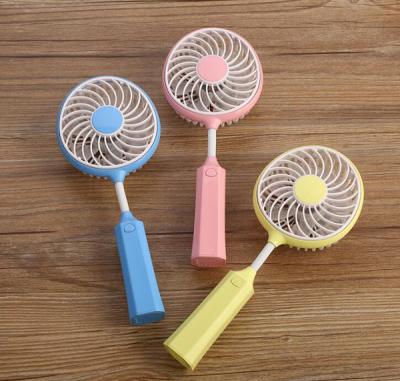 China Portable USB Badminton Racket Fan Handheld Mini Badminton Racket Fan for sale