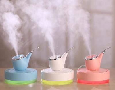 China 110mL Portable USB Rechargeable Home Mini Pipe Humidifier Car Pipe Humidifier for sale