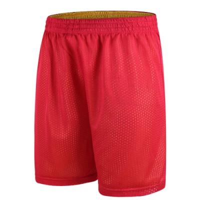 China Breathable Colors Ready Quick Delivery Light Weight Reversible Basketball Shorts For Men for sale