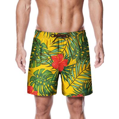 China Factory Plus Size OEM Custom Design Custom Sheet Panel Shorts OEM Branding Custom Grommet Swim Trunks for sale