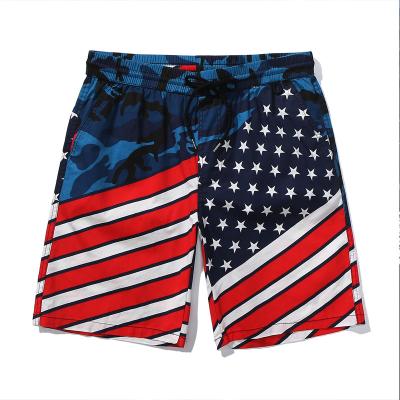 China Factory Plus Size OEM Custom Design High Quality Mens Boy Summer Sublimation Board Shorts USA Brand Custom Print Kid Swim Trunks by DTG for sale