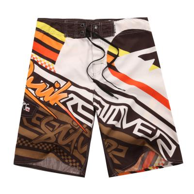 China Factory Plus Size OEM Custom Design 100 Wear Colorblocked Nylon Swim Swim Shorts Split Edge Boardshorts for sale