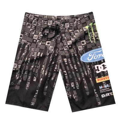 China Factory Plus Size OEM Custom Design Mens Swim Trunks With Mesh Lining And Pocket Quick Dry Athletic Swimwear Shorts for sale