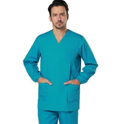 China Wholesale High Quality Hospital China Factory OEM Long Sleeve Nurses Uniform Scrub New Design Quality Uniform Scrub for sale