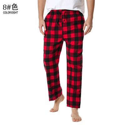 China Breathable Ready To Ship Drop Shipping New Style Fast Delivery Micro Pj Fleece Flannel Pants Mens Plaid Pajama Pants With Pockets for sale