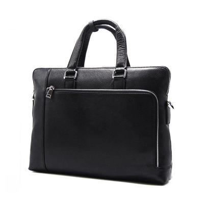 China Hot Selling Tote Bag Laptop Man Bag Men Genuine Leather Briefcase For Laptop Man MOQ 1 Piece In Stock Customize OEM Service for sale