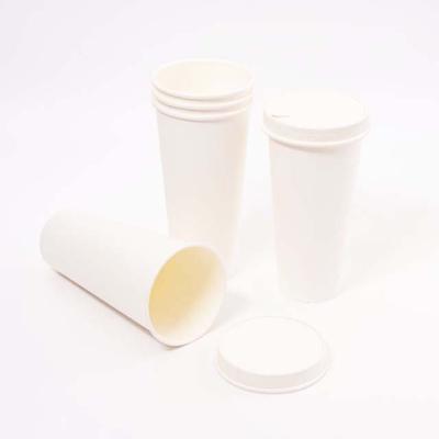 China Recycled Durable Materials Small Quantity Custom Design Disposable White Coffee Hot Paper Cup for sale