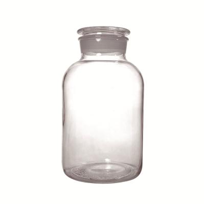 China Factory Direct Sale Sustainable Coffee Tea Coffee Sugar Food Kitchen Airtight Storage Jar With Glass Lid Glass Jar for sale